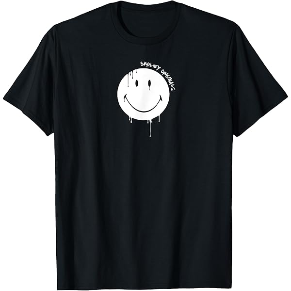 Amazon.com: Smiley Originals Big Smile Happy T-Shirt